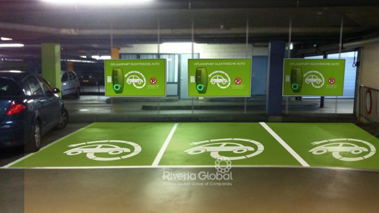 electric-car-parking